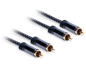 Kabel Połączeniowy 2xrca-2xrca Digital Długość: 0,75m Aq Premium, Xpa43007