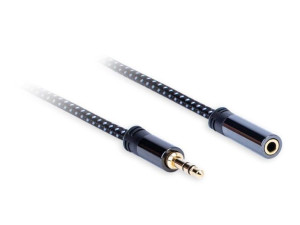 Przedłużacz Jack 3,5mm Stereo Długość: 3,0m Aq Premium, Xpa41030