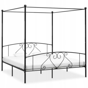 Rama Łóżka 180x200 Cm Metalowa Łóżko Młodzieżowe