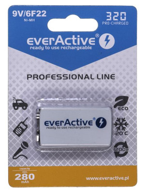 Zestaw akumulatorków everActive EVHRL22-320 (320 mah   Ni-MH)
