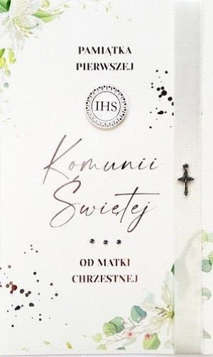 Kartka na Komunię od Matki Chrzestnej LUX55