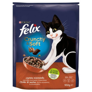Karma Felix z kurczakiem i indykiem z warzyw 950g