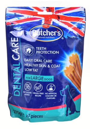 BUTCHER'S Dental Care for large dogs - przysmak dentystyczny dla psów dużyc