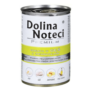 DOLINA NOTECI Premium bogata w gęś z ziemniakami - mokra karma dla psa - 40