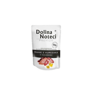 DOLINA NOTECI Premium danie z kurczaka z makaronem - mokra karma dla psa -