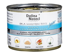DOLINA NOTECI Premium Junior bogata w żołądki jagnięce - mokra karma dla sz