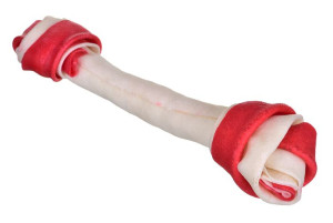 MACED Przysmak dla psa - kość wiązana biała bekon 21cm 1szt.