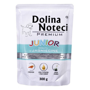 DOLINA NOTECI Premium Junior bogata w jagnięcinę - mokra karma dla szczenią