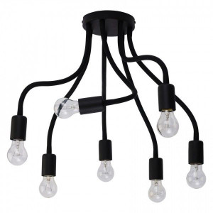 Lampa sufitowa giętka regulowana Flex 7 czarna 9273 - Nowodvorski