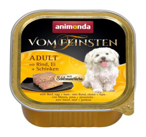ANIMONDA Vom Feinsten Classic smak: wołowina, jajko + szynka 150g