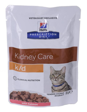 HILL"S Feline k/d Salmon - saszetka 85g