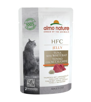 ALMO NATURE HFC Jelly tuńczyk z sardynkami - mokra karma dla kota - 55g