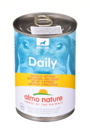 ALMO NATURE Daily Menu Dog Kurczak - puszka 400g