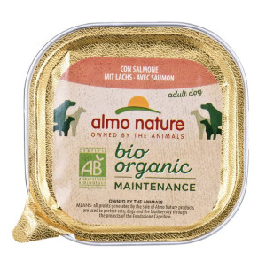 ALMO NATURE Daily Menu BIO Dog Łosoś - szalka 100g
