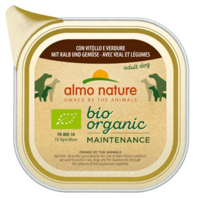 ALMO NATURE bio organic MAINTENANCE Dog -mokra karma dla psów dorosłych z c