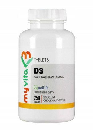 MyVita WITAMINA D3 2000 250t