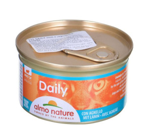 ALMO NATURE Daily Menu Mus z jagnięciną puszka 85g