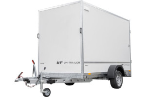 Przyczepa kontener UNITRAILER PACK 300 BOX FURGON 300x148 DMC 1500 KG