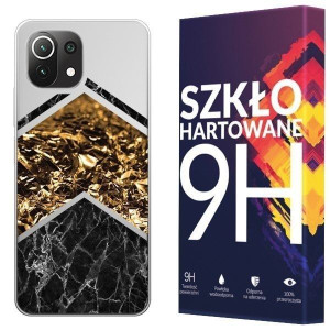 Etui Do Xiaomi Mi 11 Lite 5g Case Marmur + Szkło