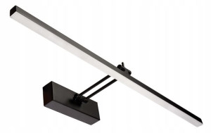 Kinkiet lampa LED regulowany 60cm 14w czarny