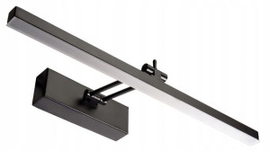 Kinkiet lampa LED regulowany 40cm 7w czarny