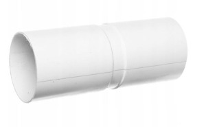 Złączka prosta sztywna ZPL-37 PVC TT PLAST