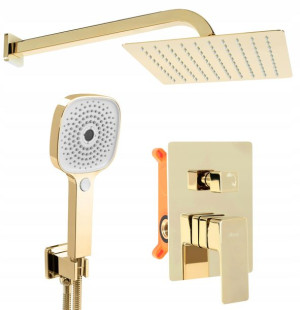 Zestaw Natryskowy Orix Gold Podtynkowy + Box Rea