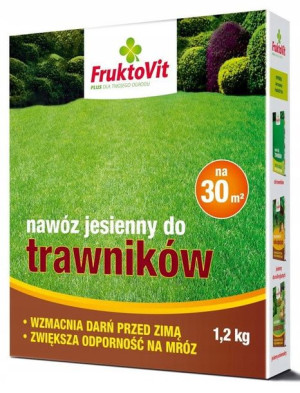 Nawóz Jesienny Do Traw Fruktovit 1,2 Kg Na 30 M²