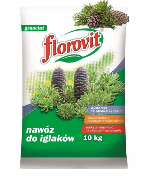 Nawóz Do Iglaków Florovit Na 670 Roślin 10kg