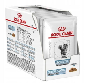 Royal Canin Vet Sensitivity Contr Chicken 12X85g