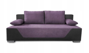 SOFA KANAPA MIA fioletowa z funkcją spania