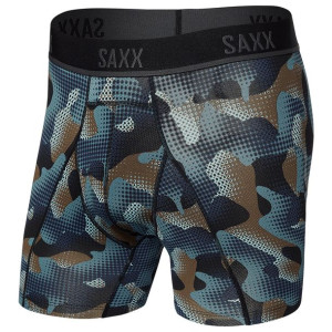 Bokserki do biegania męskie sportowe SAXX KINETIC HD - Granatowe Moro M