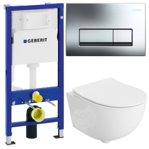 Geberit Delta Stelaż Zestaw Podtynkowy Wc Chrom