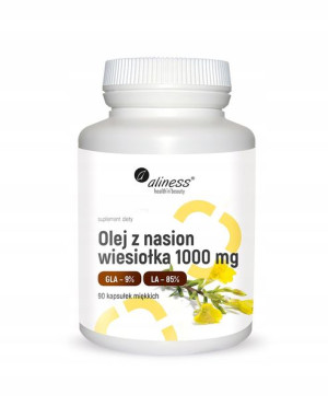 Aliness OLEJ Z WIESIOŁKA 1000mg 90 kapsułek