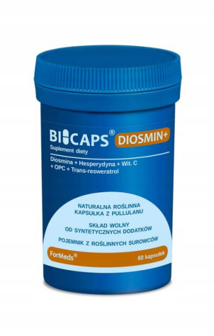 Formeds BICAPS DIOSMIN+ zmikronizowane flawonoidy 60 kapsułek