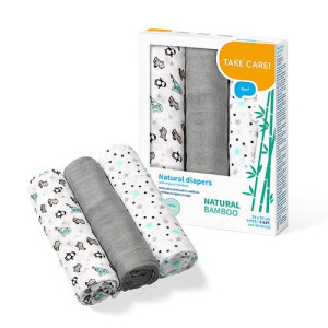 BabyOno 397/02 pieluszki bambusowe organiczne