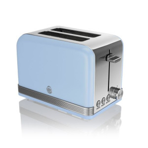 Toster Swan RETRO ST19010BLN (810 W  kolor niebieski)