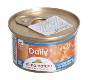 ALMO NATURE Daily Menu Mus z rybą oceaniczną  85g