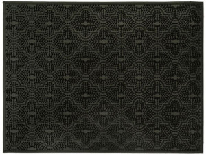 Gumowa wycieraczka do butów 41x58 cm czarna maroko