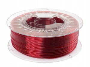 Filament Spectrum PET-G 1,75mm RED TRANSPARENT 1kg