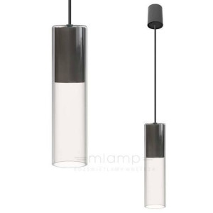 Wisząca LAMPA skandynawska CYLINDER 8541+8635+8550 NOWODVORSKI szklana OPRA