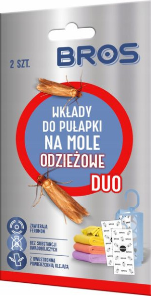 Wkłady Do Pułapki Na Mole Odzieżowe Duo Bros 2szt