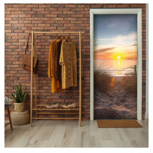 Fototapeta Na Drzwi 3D MORZE PLAŻA Do Kuchni