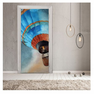 Fototapeta Na Drzwi LOT BALONEM BALON Dziecięca