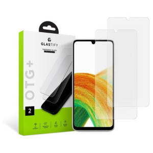 Szkło hartowane GLASTIFY OTG+ 2-PACK SAMSUNG A33 5G bezbarwny