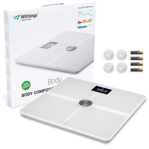 Withings Body + - analiza składu masy ciała Android iOS (biała)