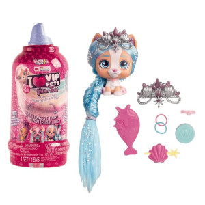 VIP I love PETS pies pieski z długimi włosami GLITTER