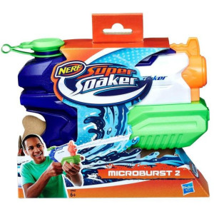 NERF NA WODĘ Wyrzutnia pistolet SUPER SOAKER Microburst 2