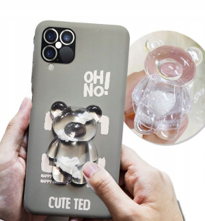 Etui CUTE TED BEAR 3d do Redmi Note 11 4G