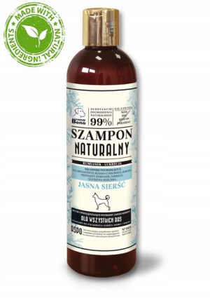 Szampon Naturalny Dla Psa Z Jasną Sierścią 300ml